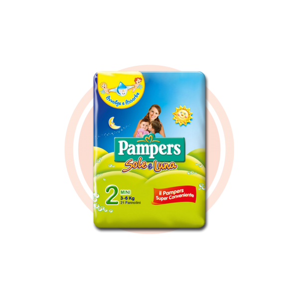 Pampers Sole E Luna Mini 3-6Kg 21Pz