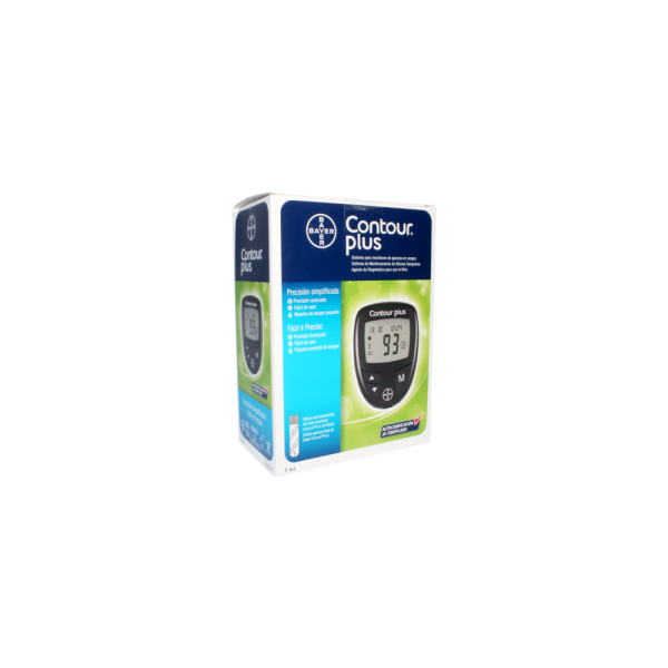 Contour Plus Aparato Diabete + 5 Test Strisce