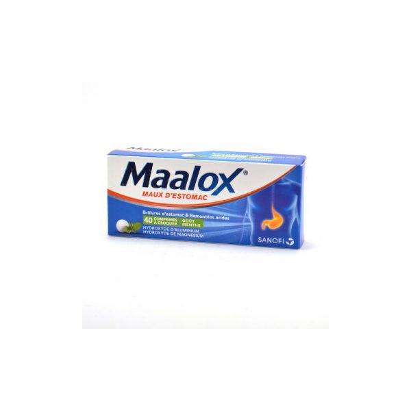 MAALOX*(400+400)MG 40TABL MAST