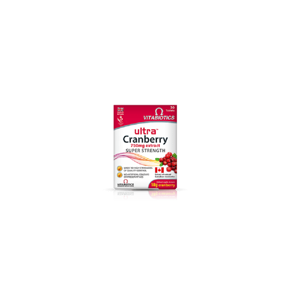 ULTRA CRANBERRY 750MG *30TAB