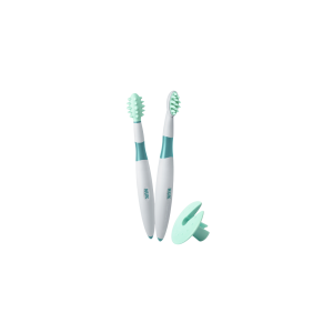 NUK TRAINING TOOTHBRUSH SET 6M+ 256205