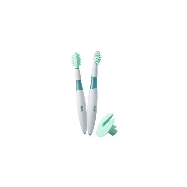 NUK TRAINING TOOTHBRUSH SET 6M+ 256205