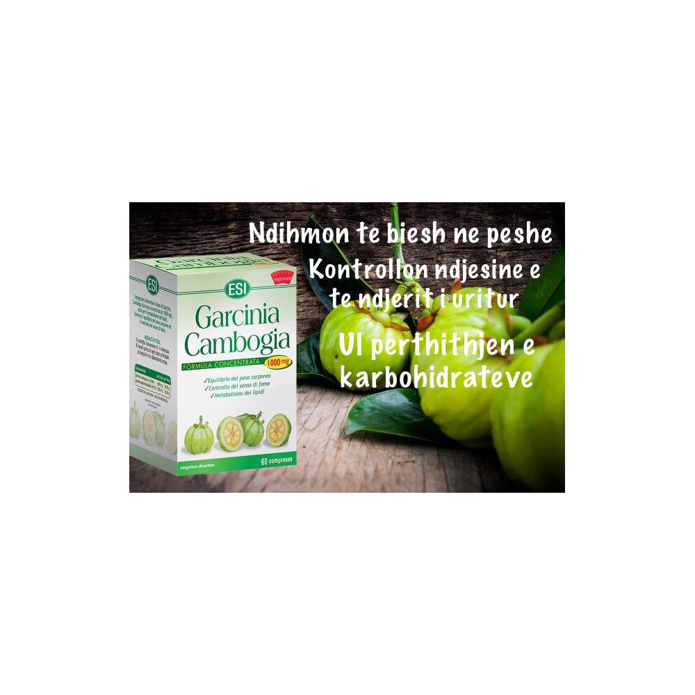 GARCINIA CAMBOGIA 1000 MG *60 TAB