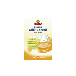 HOLLE ORGANIC MILK CEREAL WITH MILLET 4M+ *250G