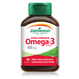 OMEGA 3 600MG COMPLETE JAMIESON*80CAPS