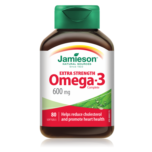 OMEGA 3 600MG COMPLETE JAMIESON*80CAPS