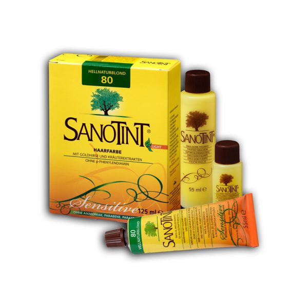 SANOTINT LIGHT TINT 80 - LIGHT NATURAL BLONDE