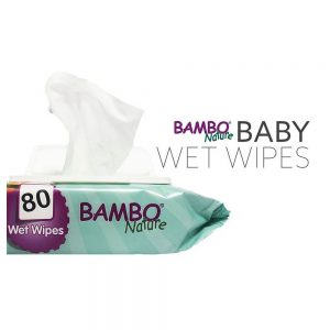 BAMBO NATUREWET WIPES *80 PZ