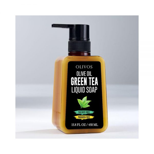 OLIVOS GREEN TEA LIQUID SOAP *450ML
