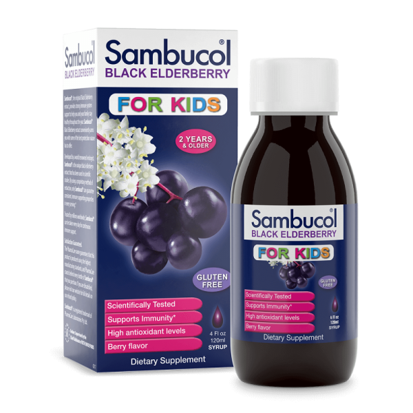 SAMBUCOL FOR KIDS+ VIT C SIR *120ML