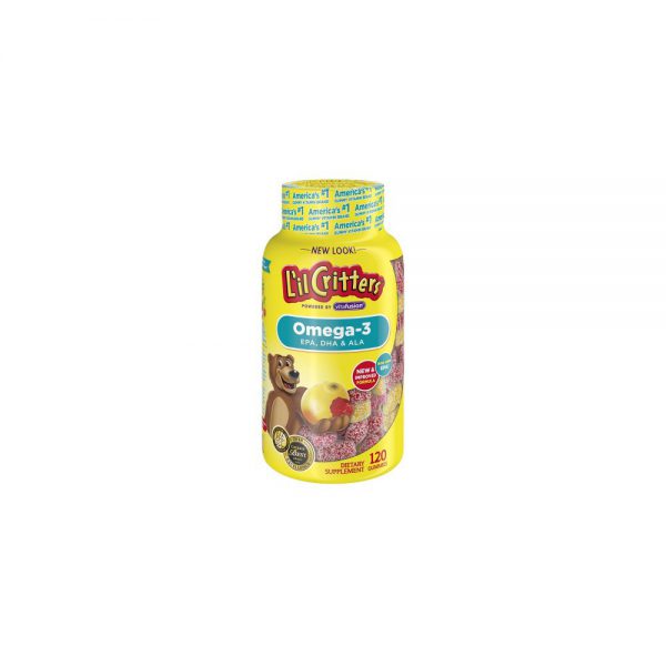 LIL CRITTERS OMEGA-3 *60 GUMMIES