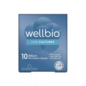 WELLBIO 10 BILLION MICROBIOTIC CULTURES *30 CAPS