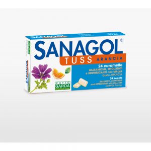 SANAGOL GOLA TUSSIS ARANCIA *24CARAM