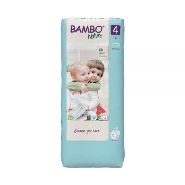 BAMBO NATURE PAN NR 4 (7-14KG) *48PZ