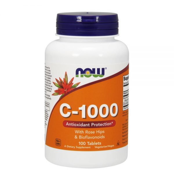 NOW VITAMIN C-1000 MG *100 VEG CAPSULES