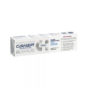 CURASEPT BIOSMALTO MOUSSE CARIE FRAGOLA 50ML