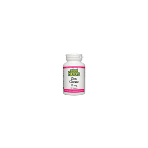 NATURAL FACTORS ZINC CITRATE 15MG * 90TAB