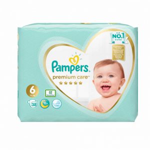 PAMPERS PREMIUM CARE 6 ( 13+KG ) * 38PZ