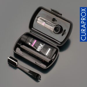 Alternative view of CURAPROX TRAVEL SET BLACK IS WHITE