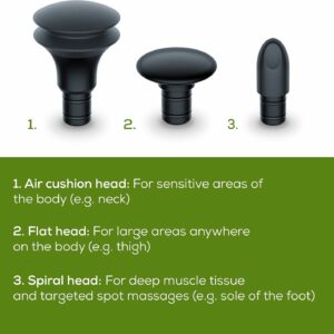 Alternative view of BEURER MG79 SENSITIVE DEEP TISSUE MASSAGER