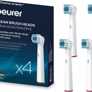 Alternative view of BEURER TB30/50 BRUSH HEADS CLEAN 4PZ