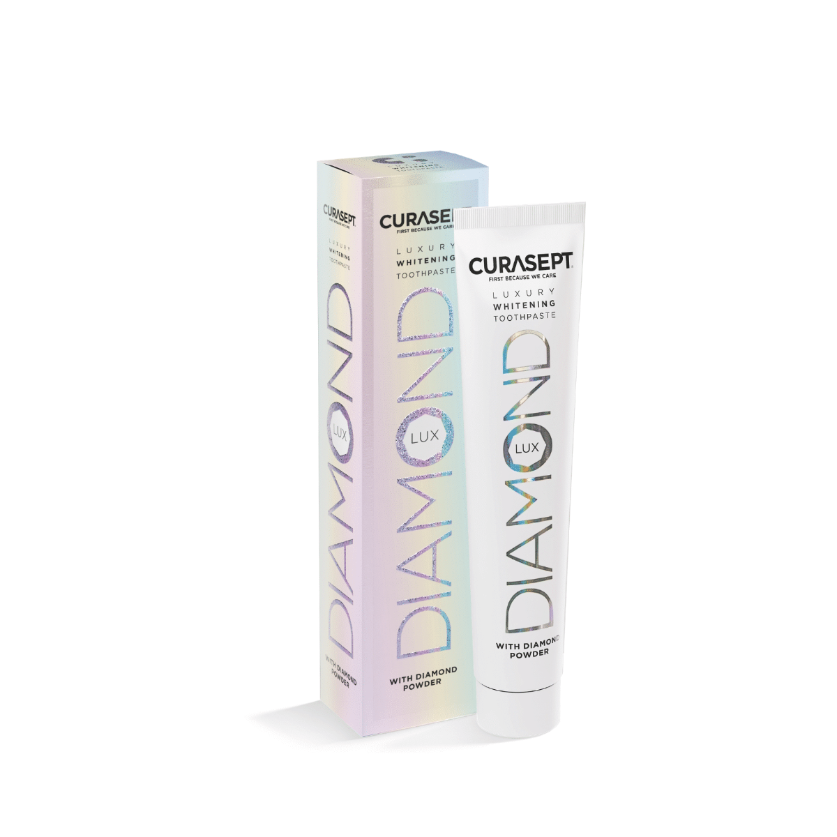 CURASEPT DIAMOND LUXURY WHITENING DENTIFRICIO *75ML - paste dhembesh zbardhuese