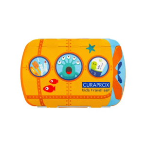 Alternative view of CURAPROX TRAVEL SET KIDS ORANGE – kit për udhëtime për fëmijë