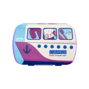 Alternative view of CURAPROX TRAVEL SET KIDS PURPLE – kit për udhëtime për fëmijë