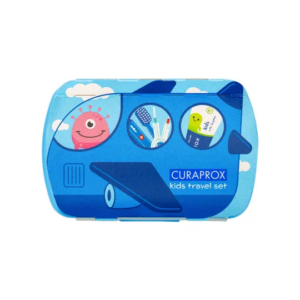 Alternative view of CURAPROX TRAVEL SET KIDS BLUE - kit për udhëtime për fëmijë