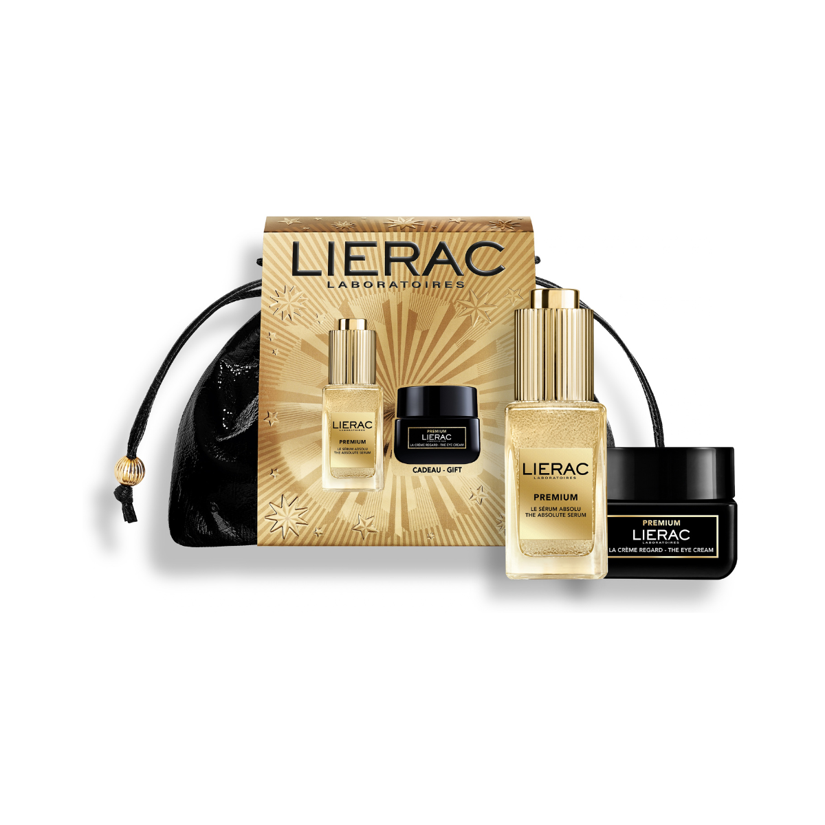 LIERAC XMAS SET PREMIUM SERUM + EYE CREAM - set promocional